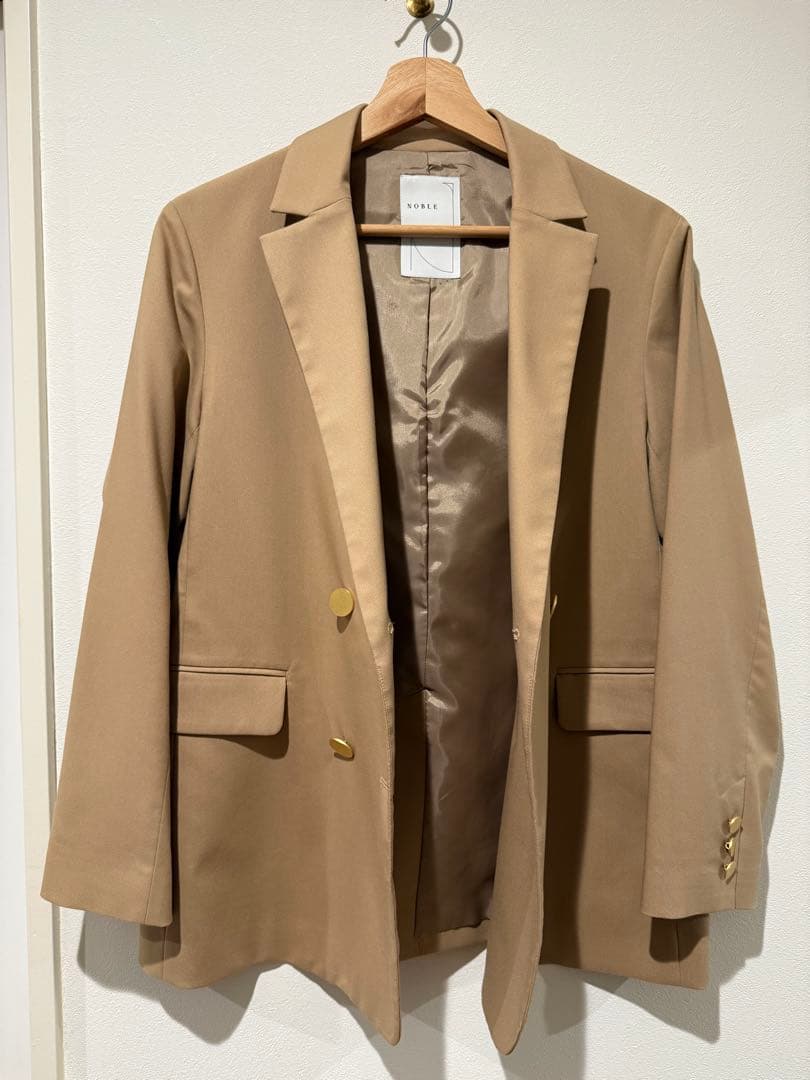 Noble カルゼストレッチテーラードジャケット