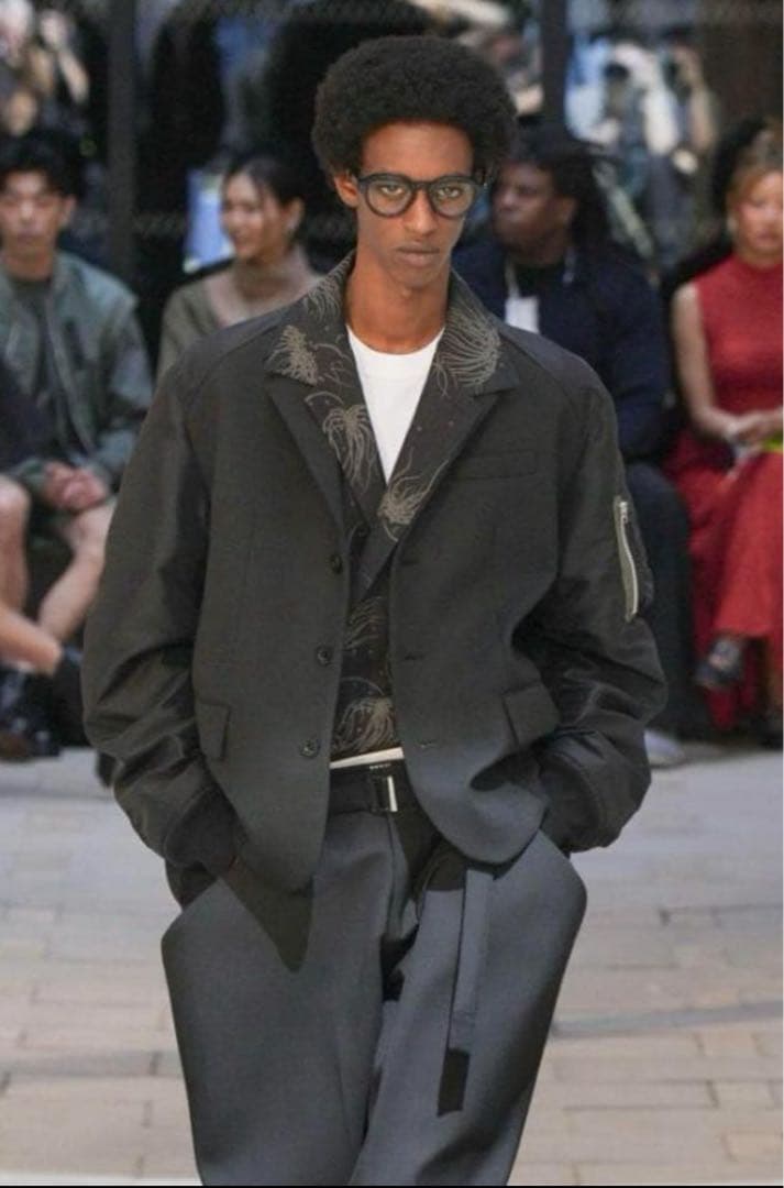 ジャケット・アウター sacai Suiting Bonding Mix Jacket