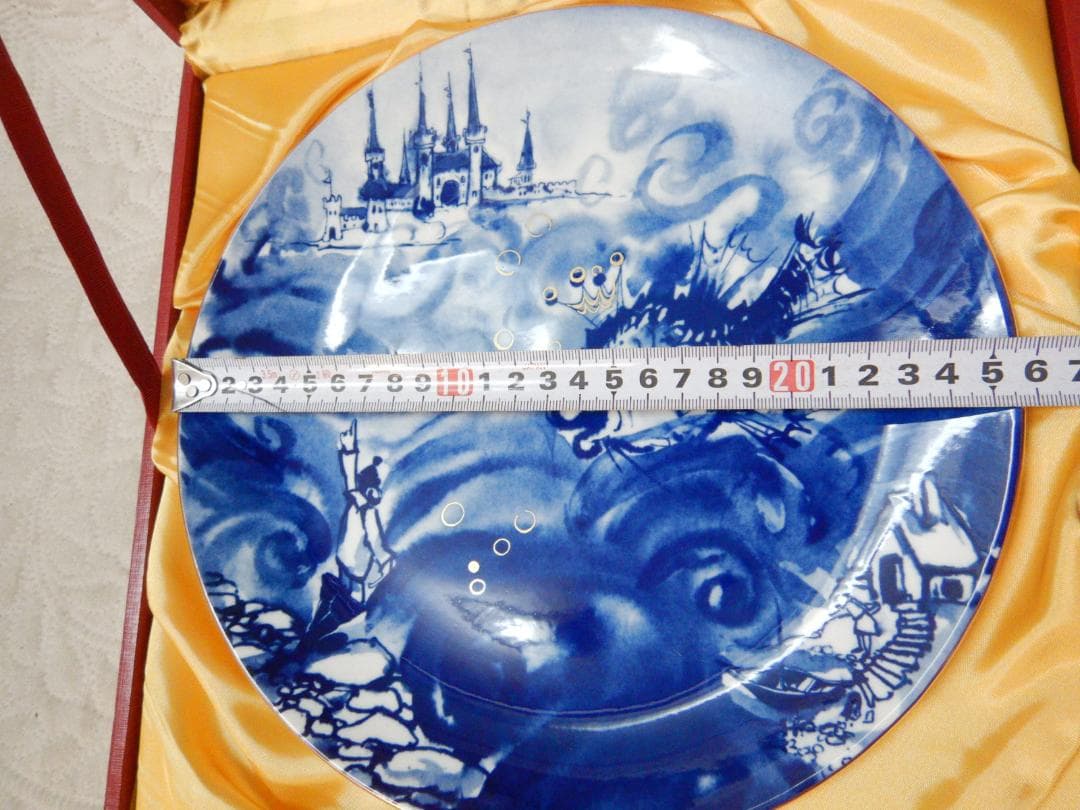 マイセン　Meissen 1990年　 イヤープレート 　 陶器 飾り皿