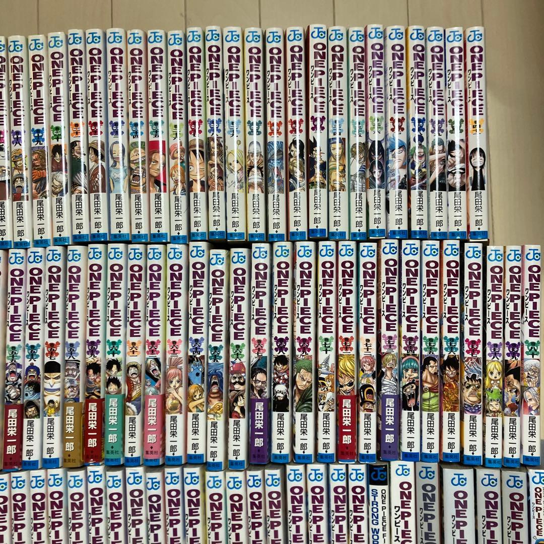 ONE PIECE ワンピース　全巻初版