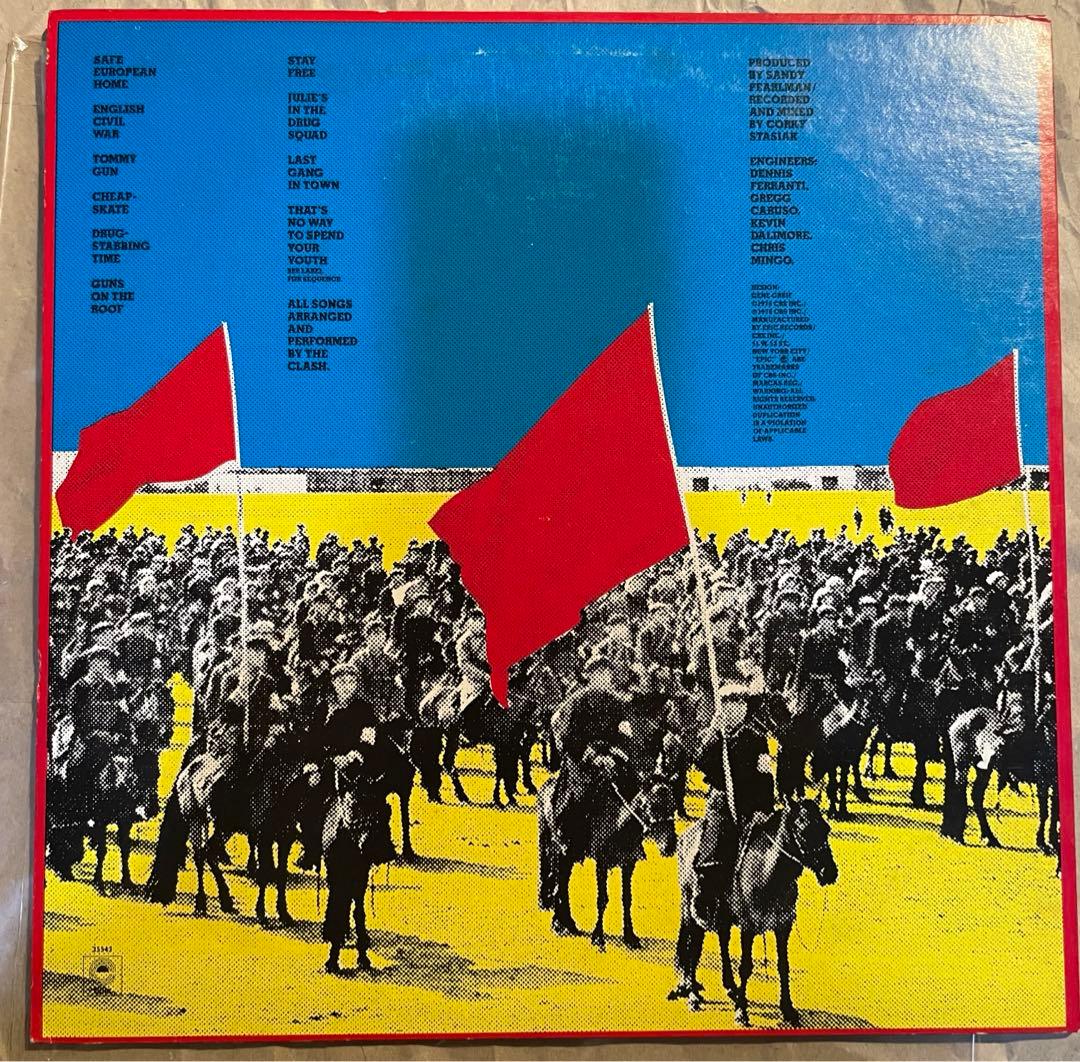 洋楽 The Clash Give Em Enough Rope USoriginal