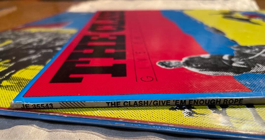 洋楽 The Clash Give Em Enough Rope USoriginal