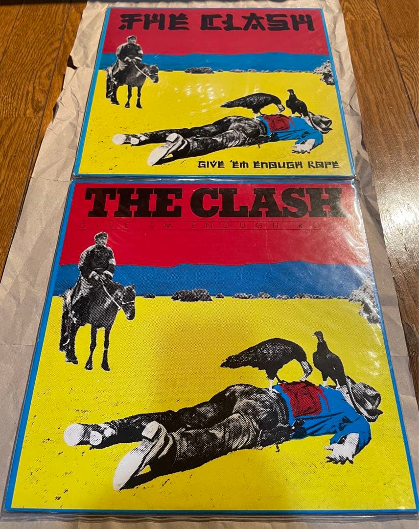 洋楽 The Clash Give Em Enough Rope USoriginal