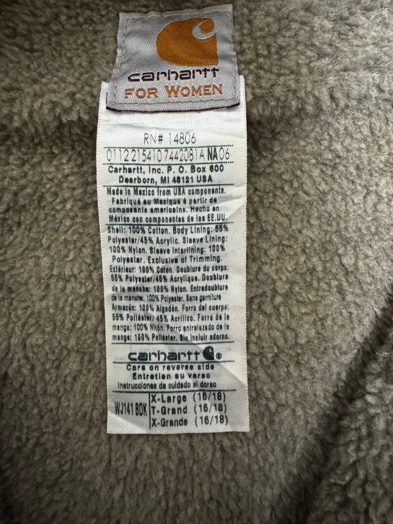 carhartt シエラ　ジャケット　パープル　USA製