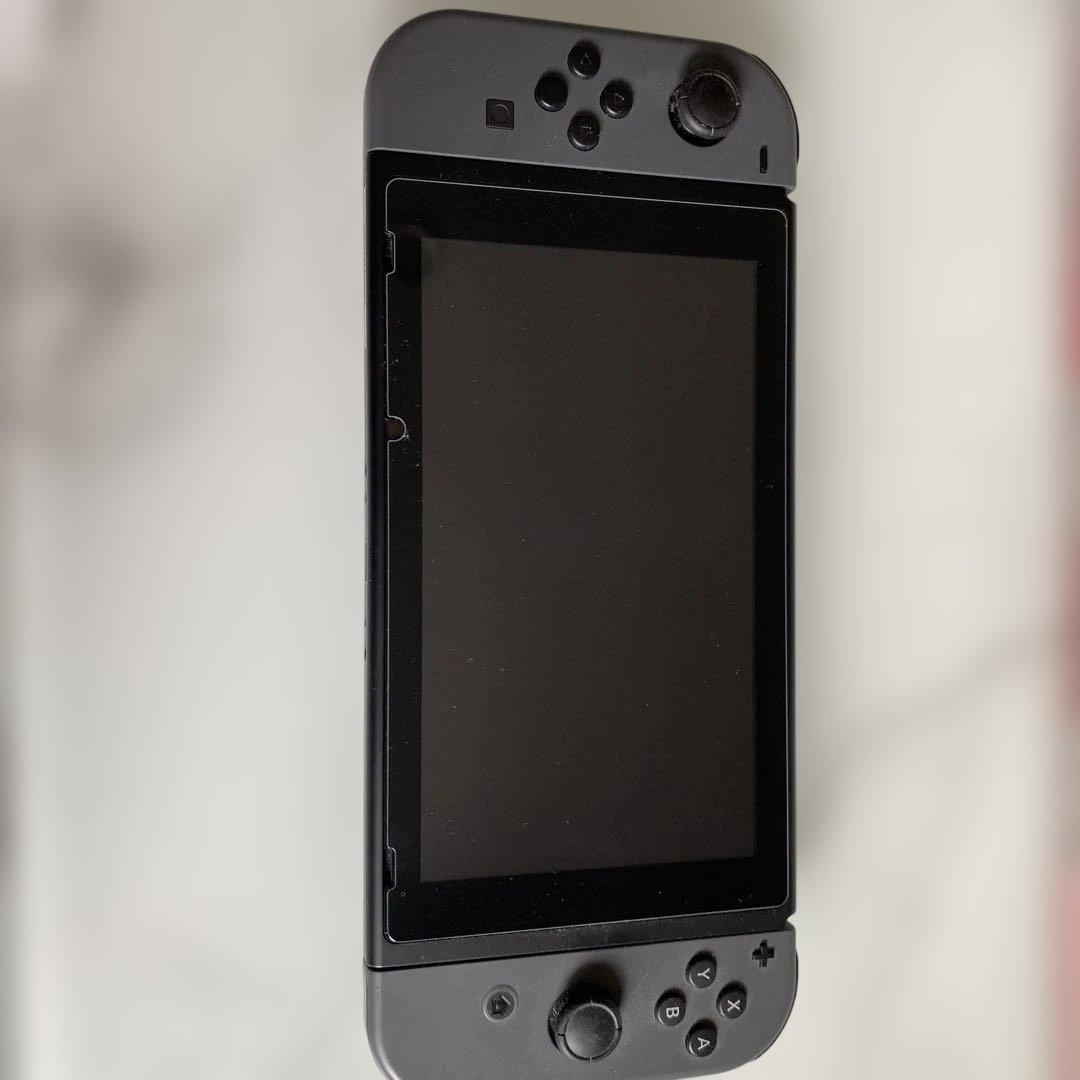 Nintendo Switch 本体 グレー Joy-Con、ケース付き