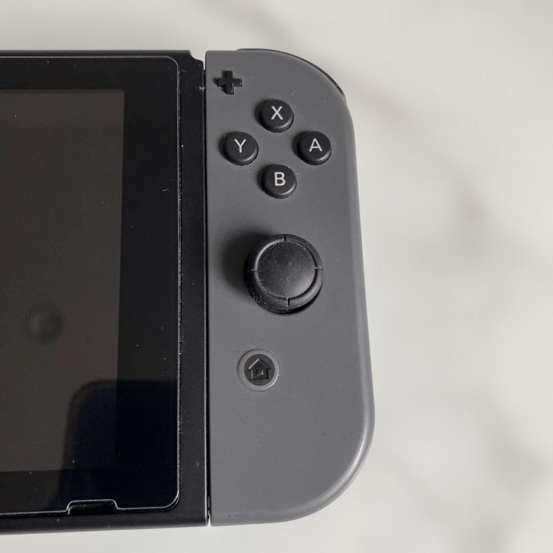 Nintendo Switch 本体 グレー Joy-Con、ケース付き