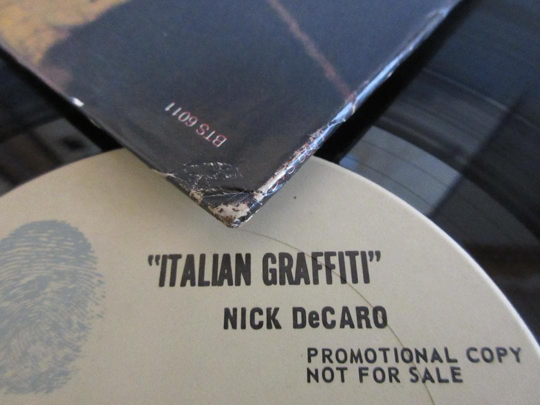 ★NICK DECARO / ITALIAN GRAFFITI★US Org.