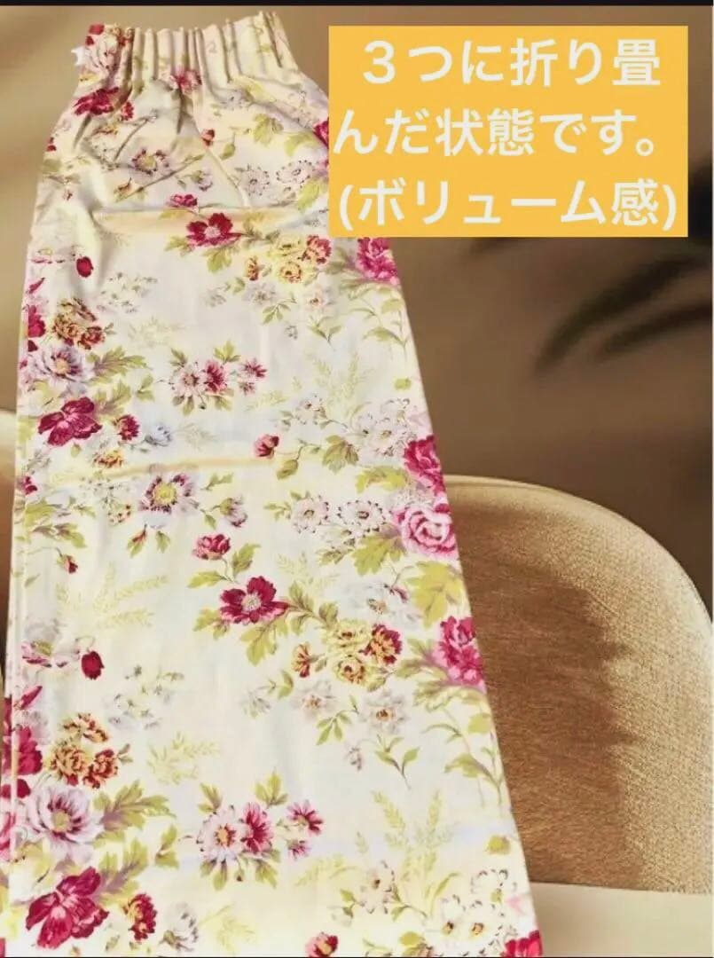 一枚あたり長さ縦127cm/横幅100〜125cm/ローラアシュレイ/２枚セット