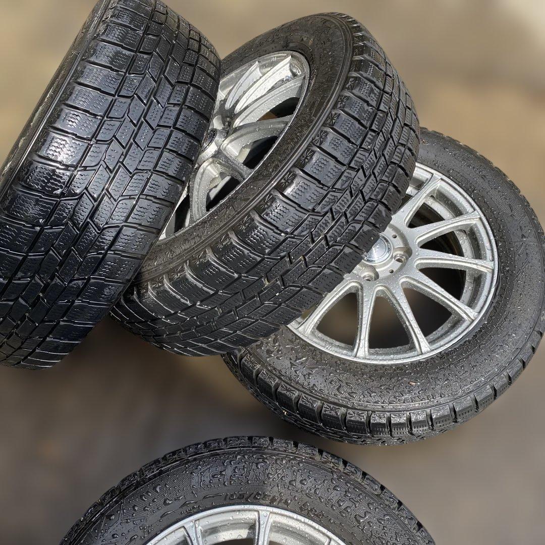 スタッドレスタイヤ 15インチ ホイール付185/65/R15 日産ノート他