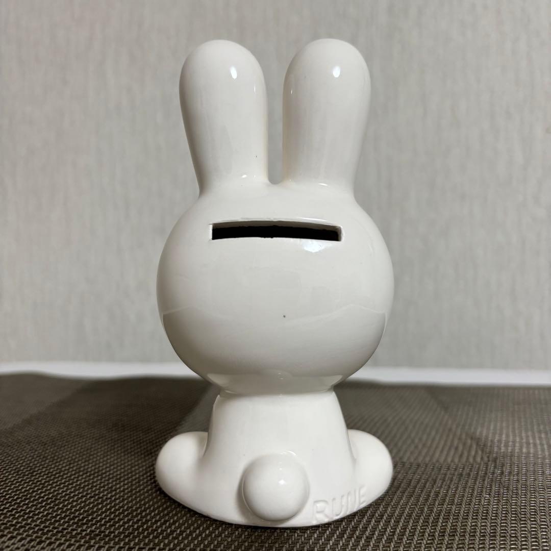 内藤ルネ　うさぎ　陶器　貯金箱　置物　昭和レトロ雑貨