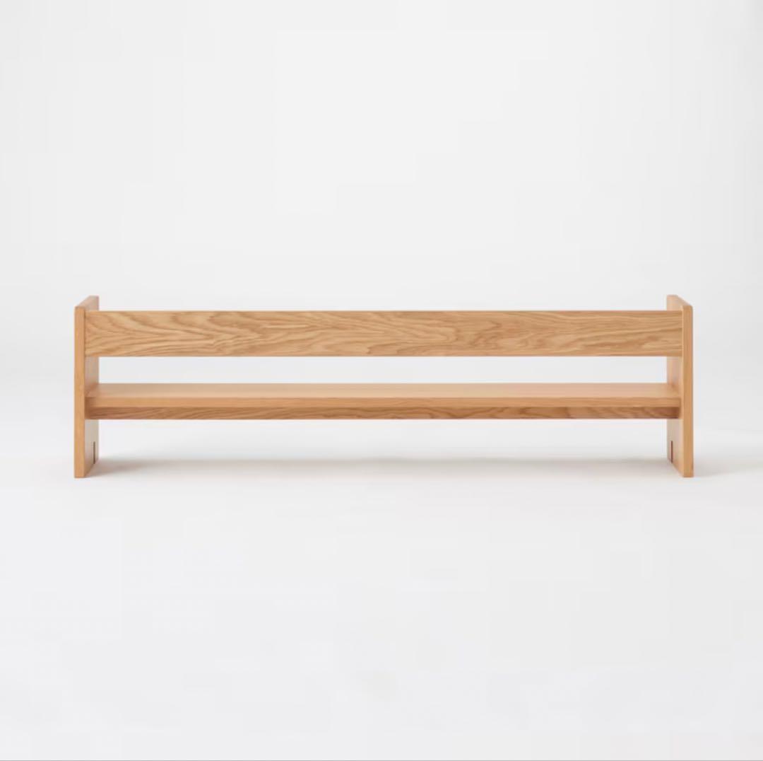 MUJI 無印良品 上置き棚※デスク、キャビネット別売り