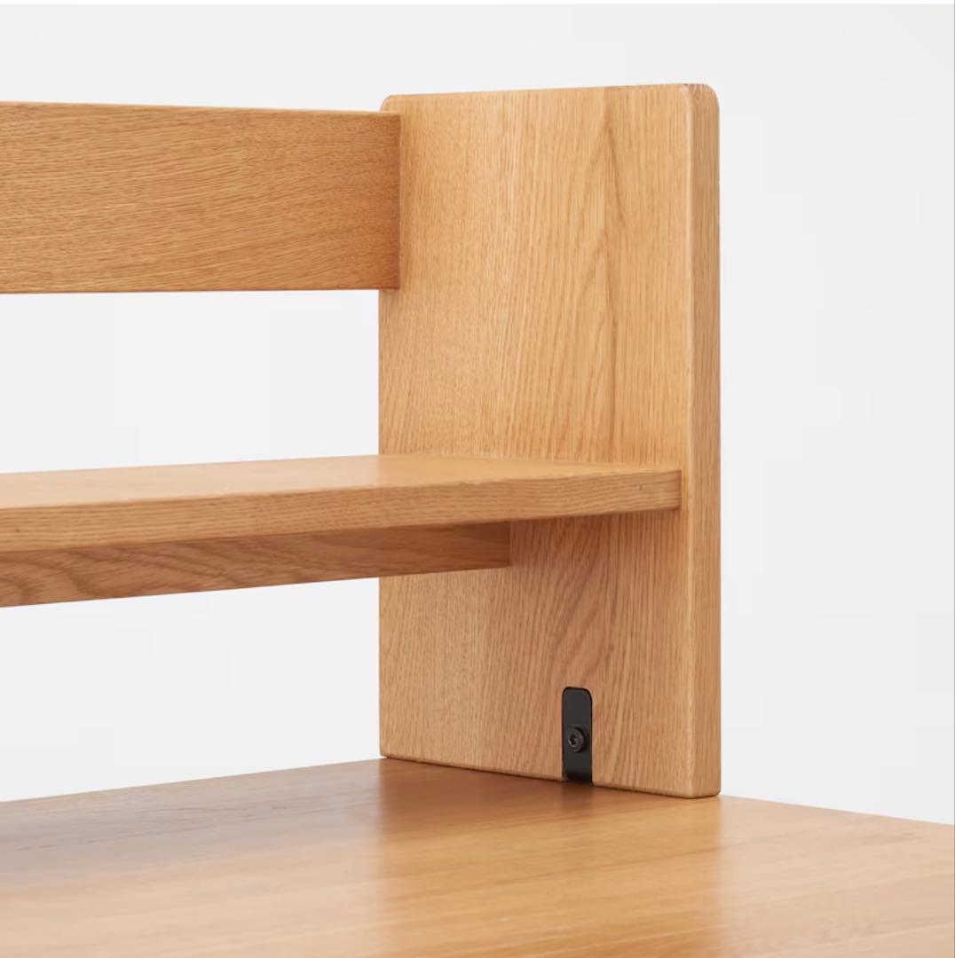 MUJI 無印良品 上置き棚※デスク、キャビネット別売り