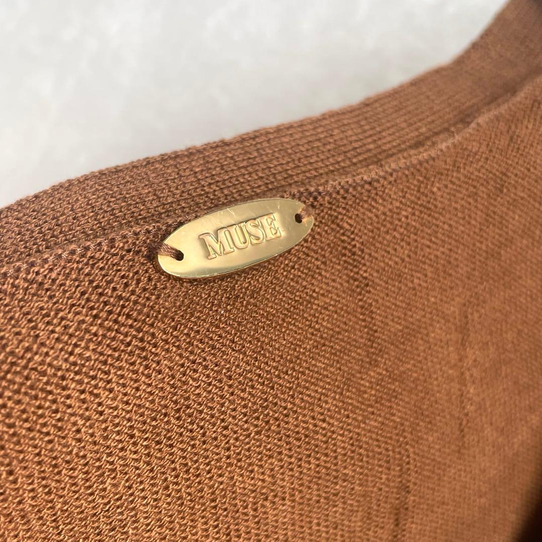 【定価3.9万】美品　MUSE ドゥーズィエムクラス シルクコットンカーディガン