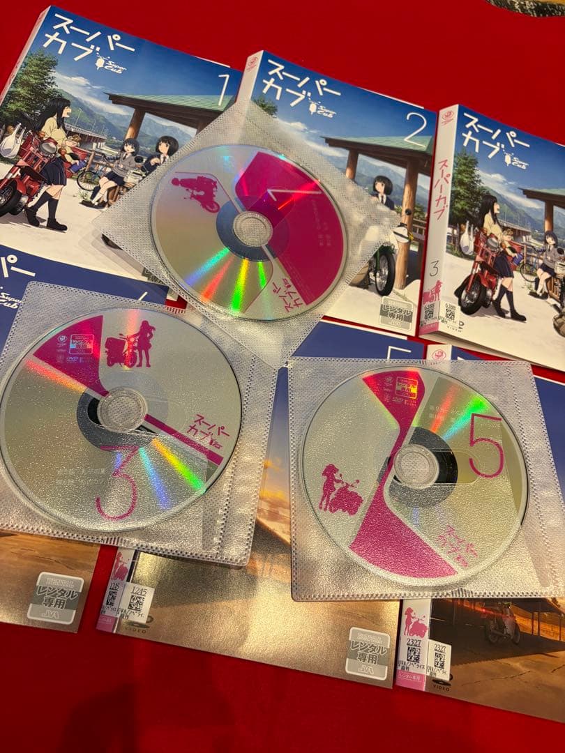 スーパーカブ　全6巻　dvd