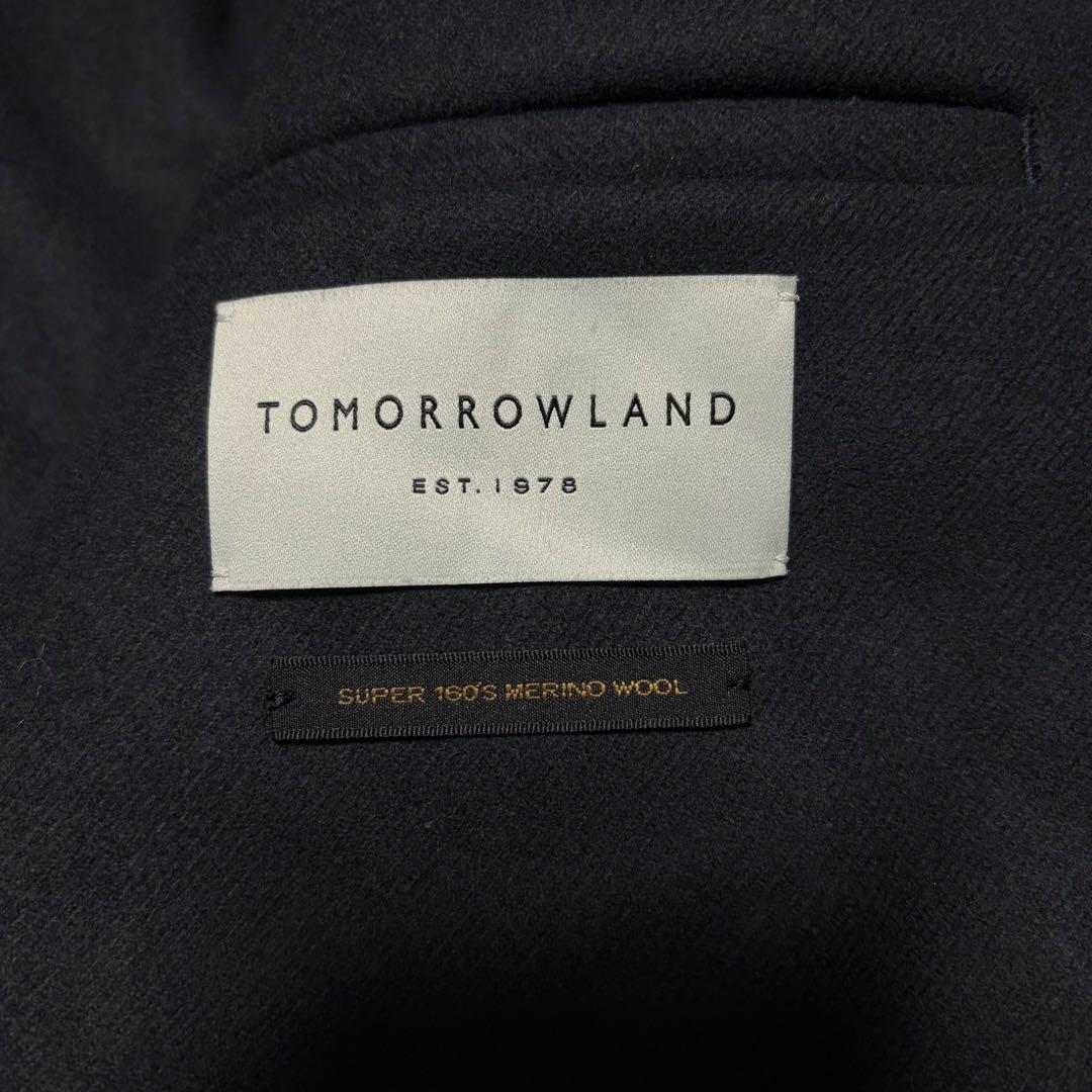 美品 23AW TOMORROWLAND カレッジフランネル ダブル 6B