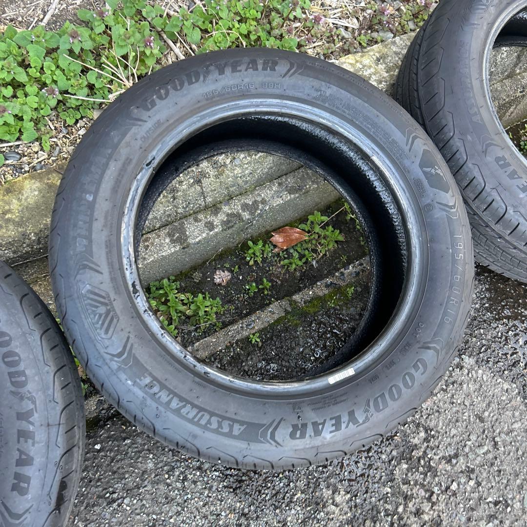 専用　2本195/60R16 グッドイヤー　新車装着タイヤ