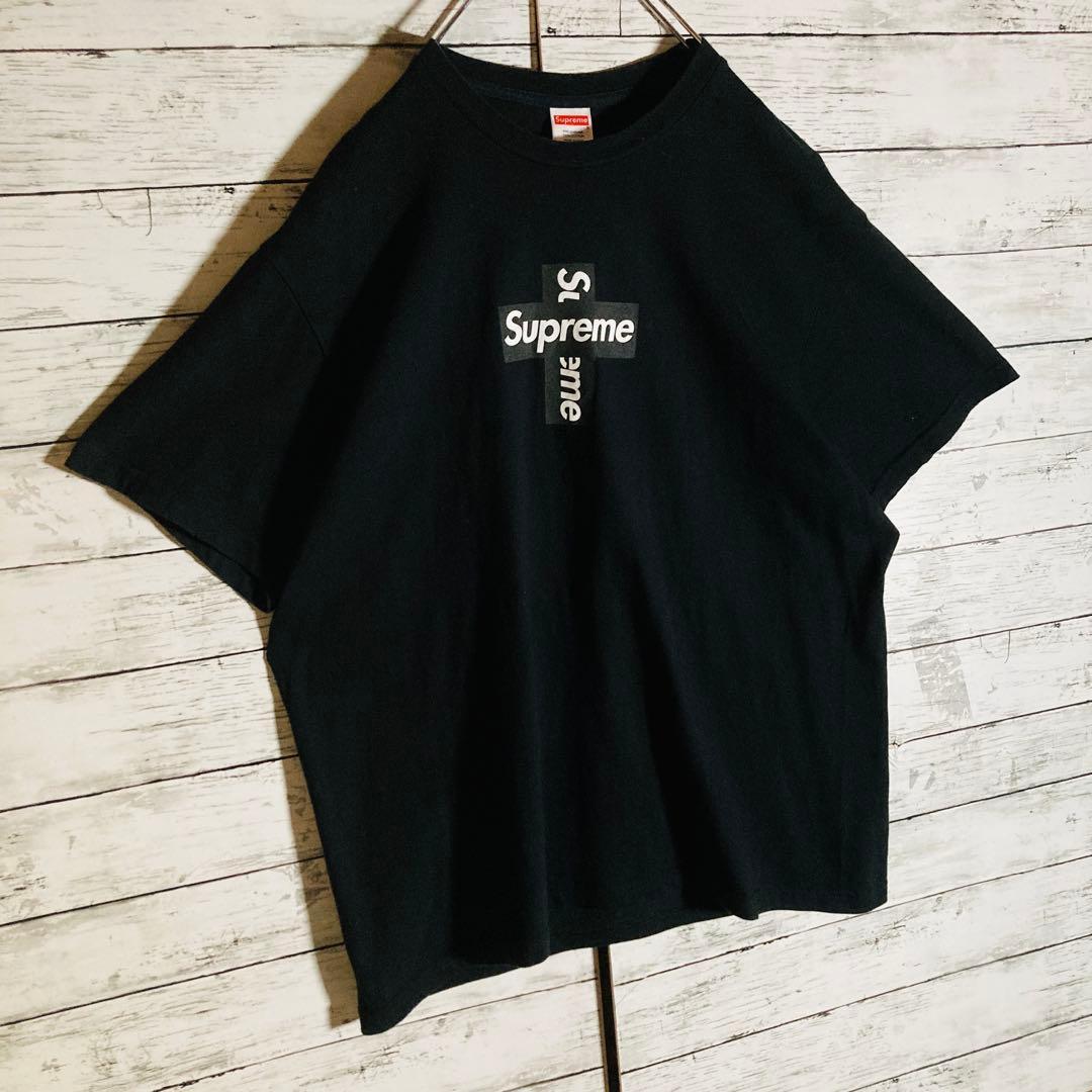 【即完売】シュプリーム☆クロスボックスロゴTシャツ　正規品鑑定済　オーバーサイズ