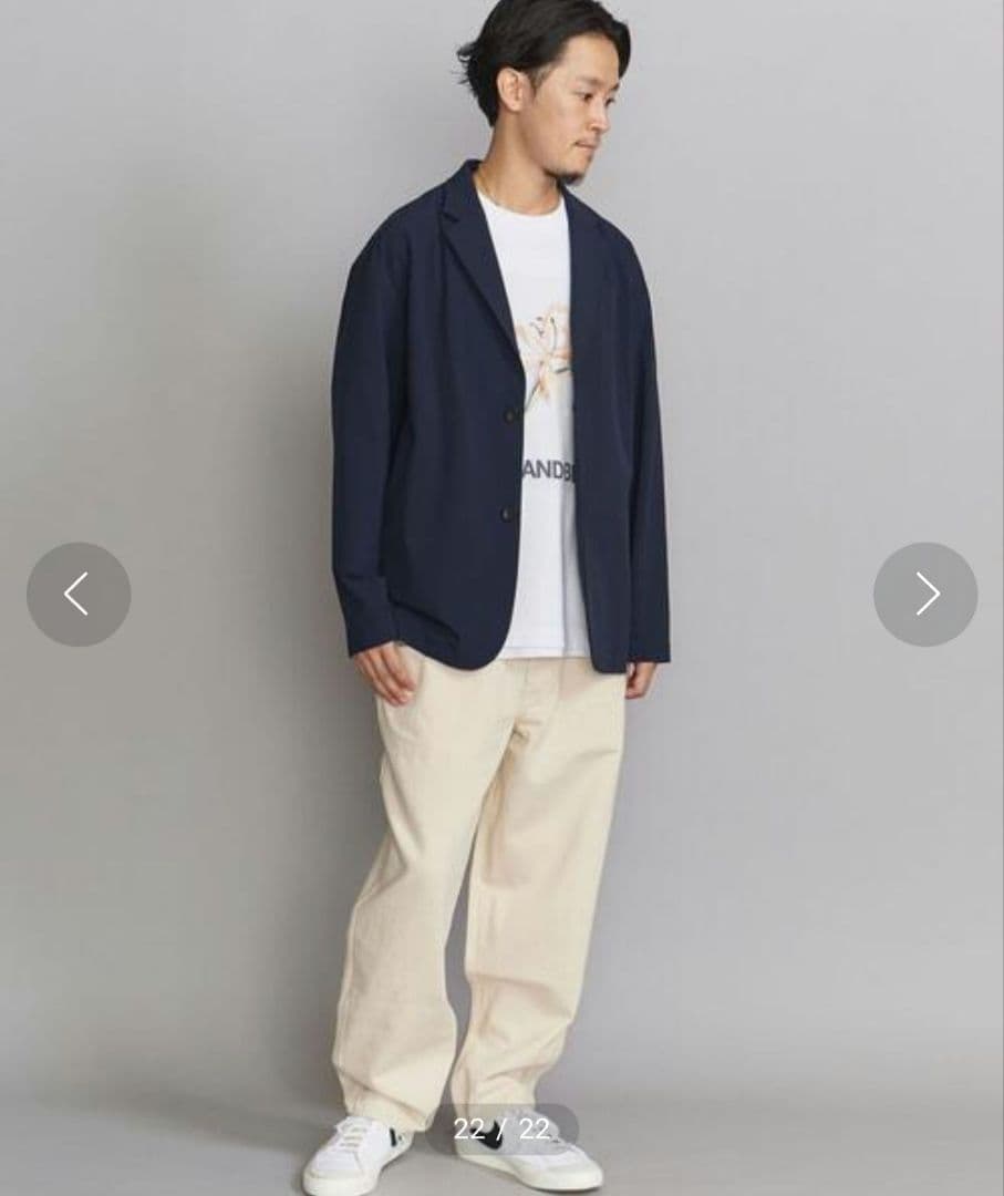 大人気★ユナイテッドアローズ　360リラックス 2B ジャケット　1.5万　L