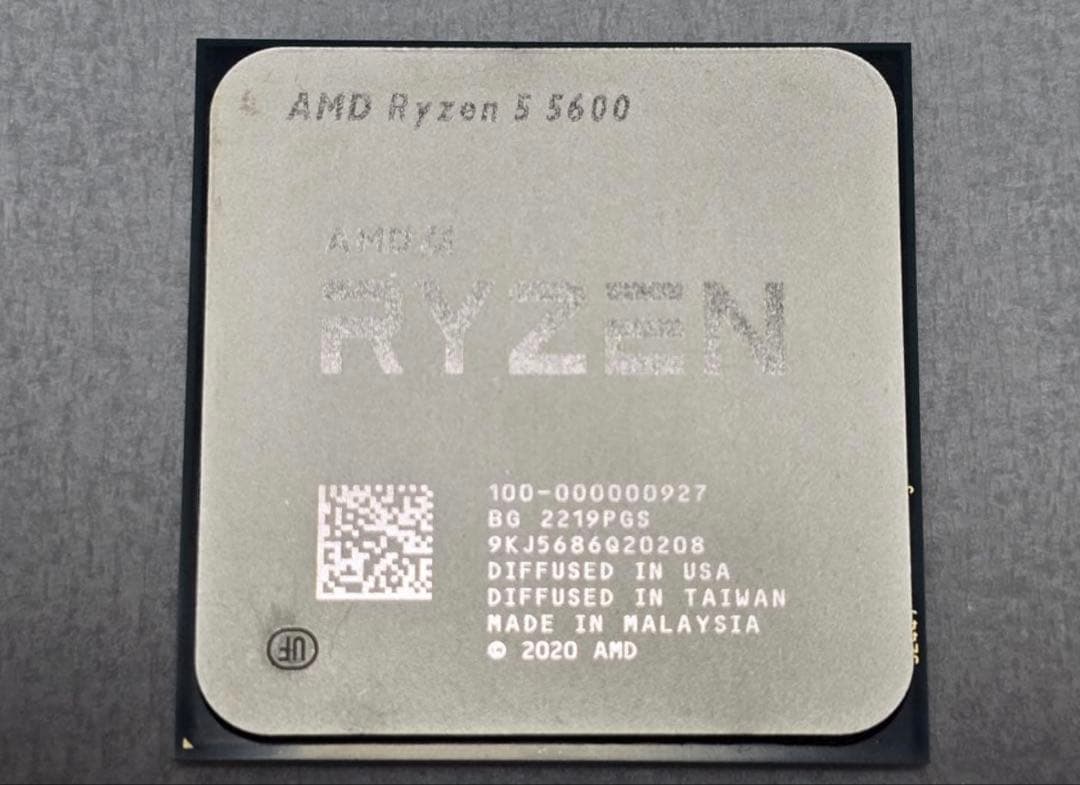 『即日発送•値下げ可能』AMD RYZEN 5 5600 CPU