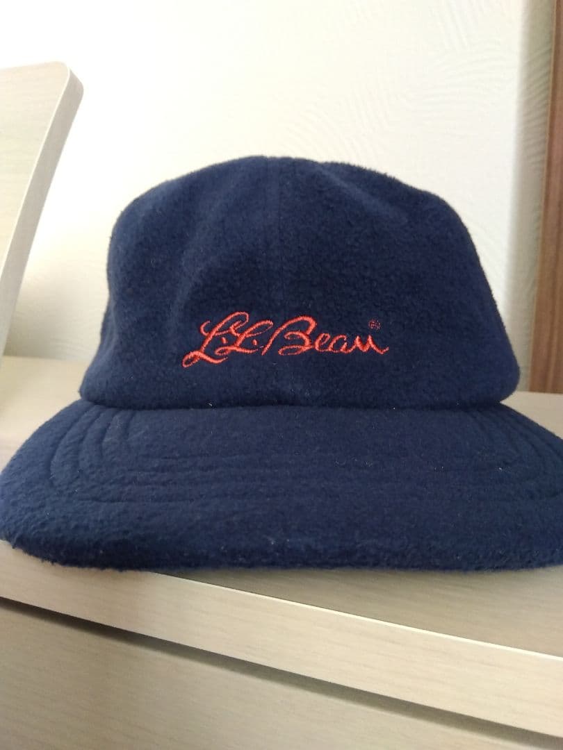 土日セール　90s　希少　L.L.Bean　エルエルビーン　フリース　キャップ