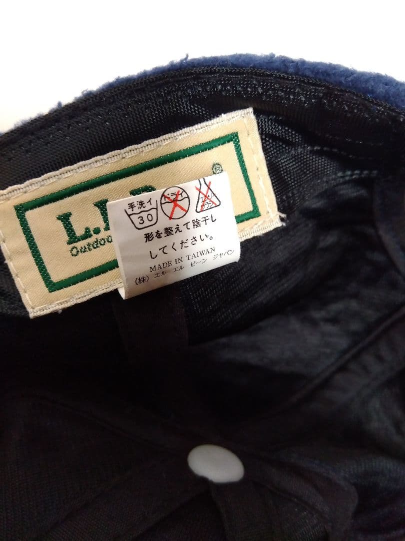 土日セール　90s　希少　L.L.Bean　エルエルビーン　フリース　キャップ