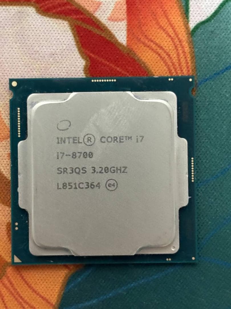 CPU Intel Core i7-8700 CPU