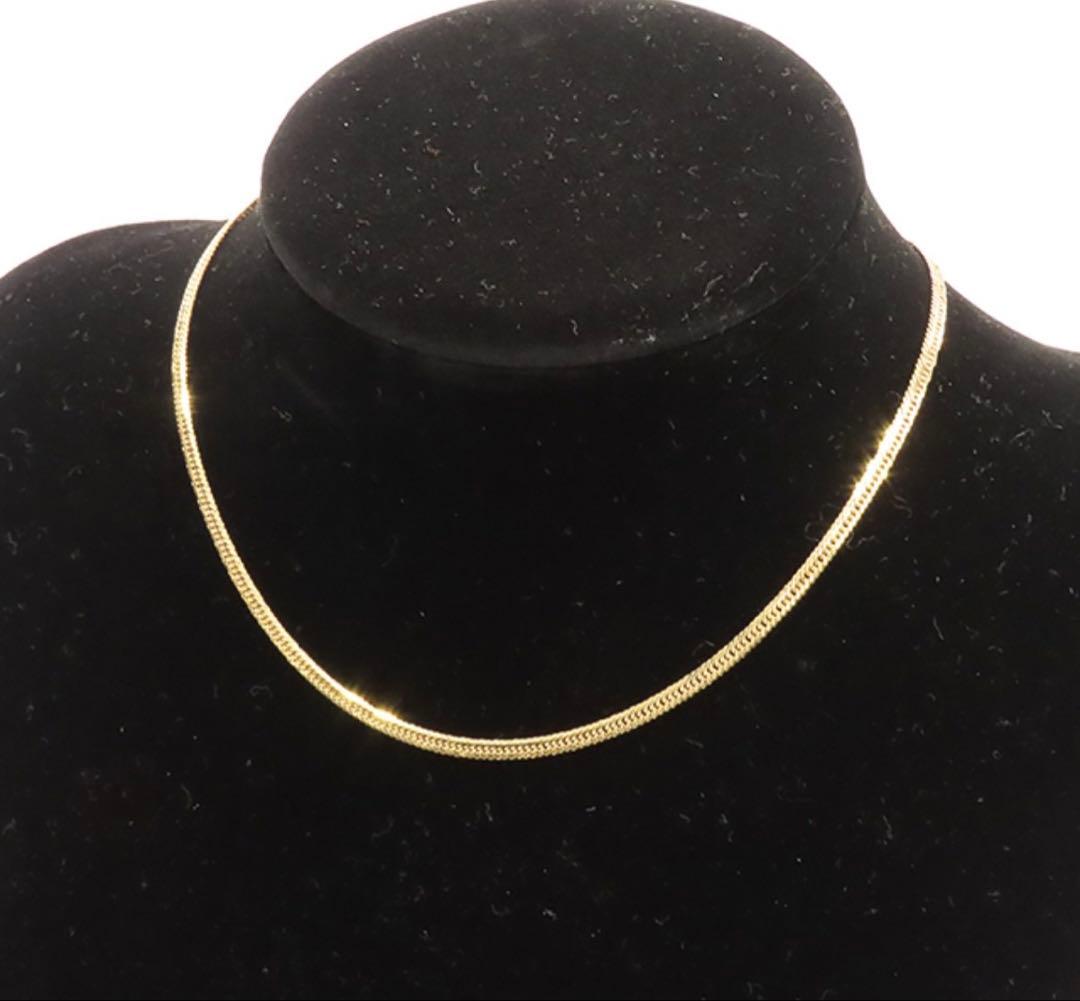18K 12面トリプルカット喜平40センチ　10g