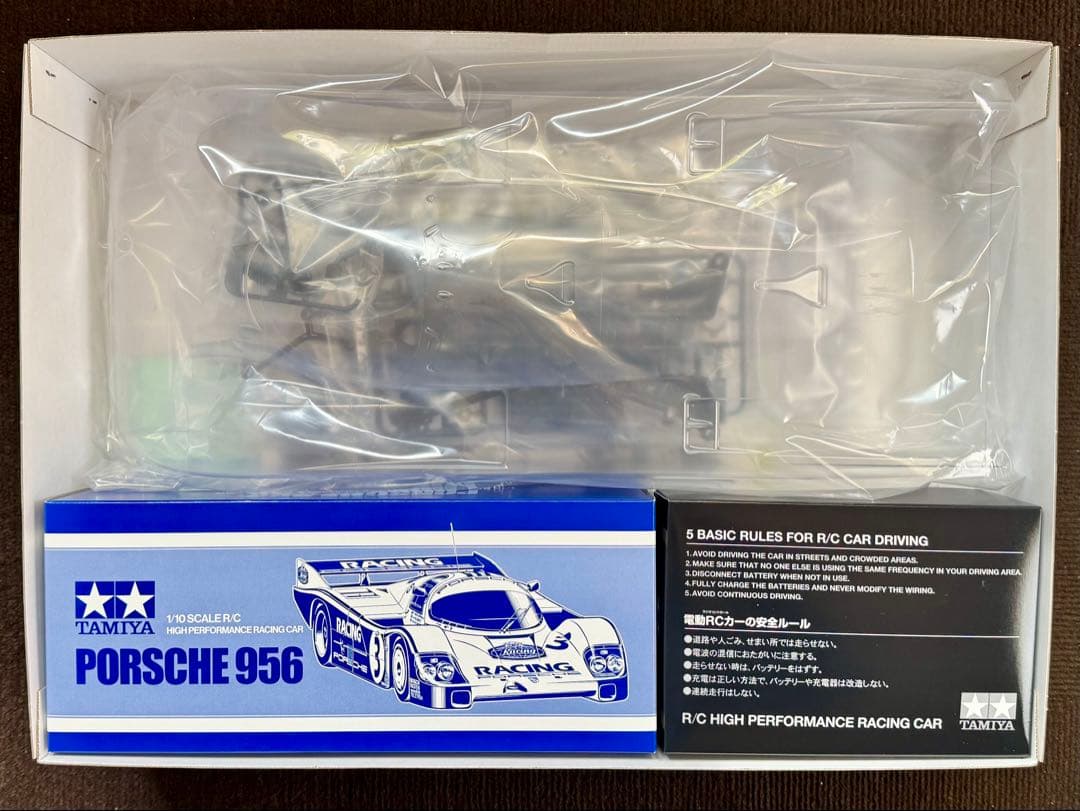 は*た様 未組立品 タミヤ 1/10 電動RCレーシングカー ポルシェ 956