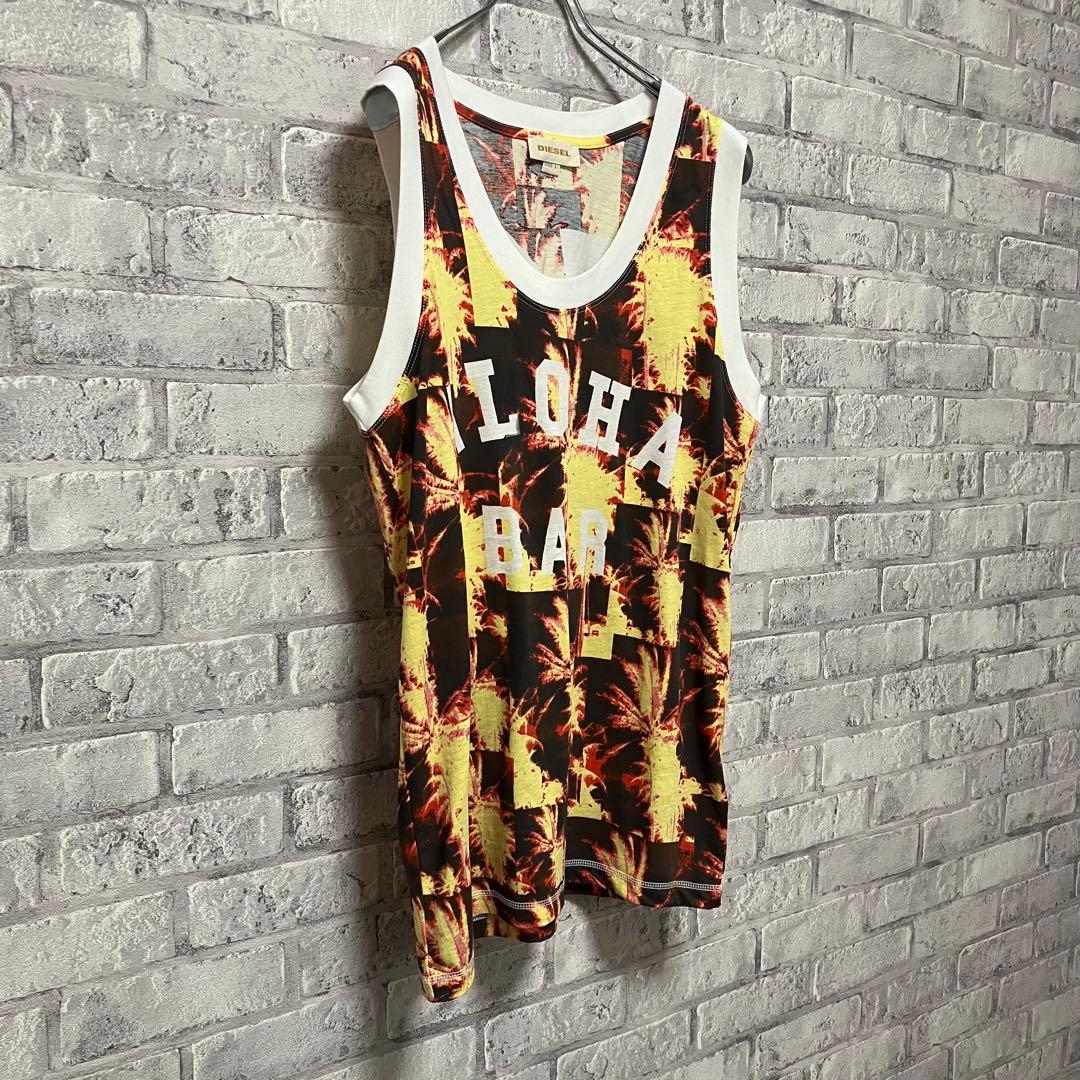 【DIESEL】ディーゼル タンクトップ Lサイズ カッコイイ お洒落