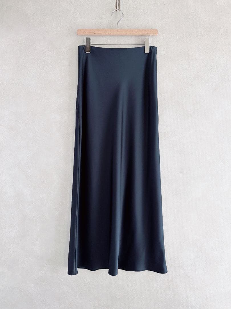 スカート 24SS Theory BASE SATIN FLUID MAXI SK