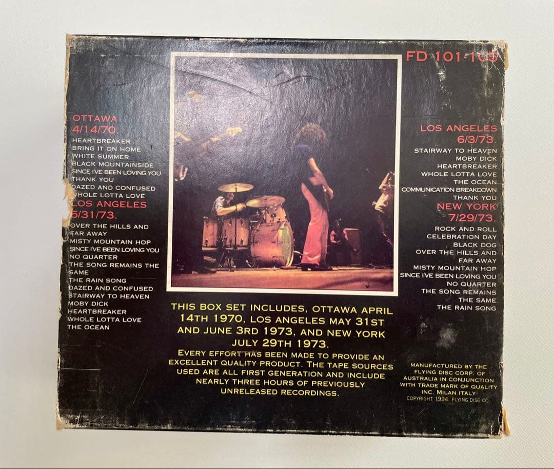 洋楽 LED ZEPPELIN 5CD BOX SET