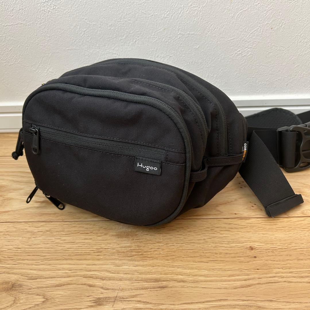 【美品】Hugoo ハグー ヒップシート 2way ブラック