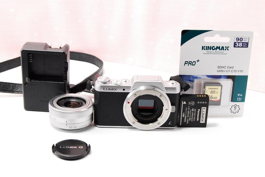 〓ミラーレス〓パナソニック LUMIX GF7 スマホ転送・自撮り可♪