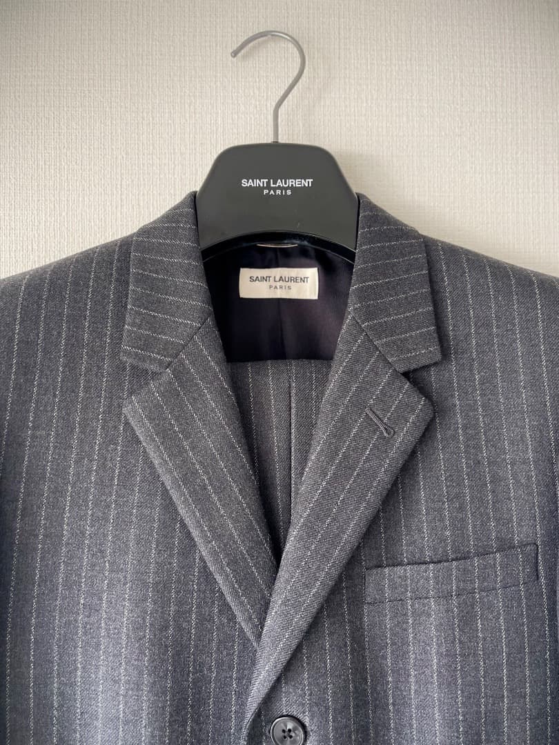 【極希少】サンローランパリ SAINT LAURENT ストライプセットアップ