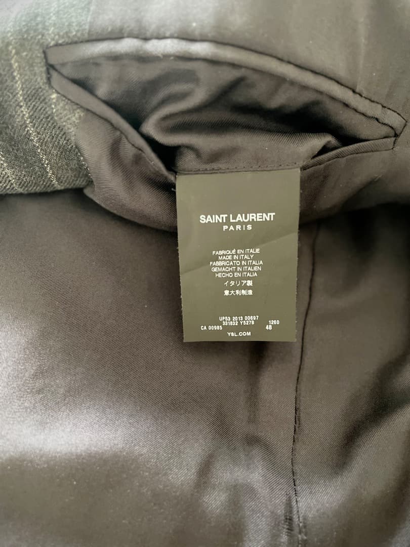 【極希少】サンローランパリ SAINT LAURENT ストライプセットアップ