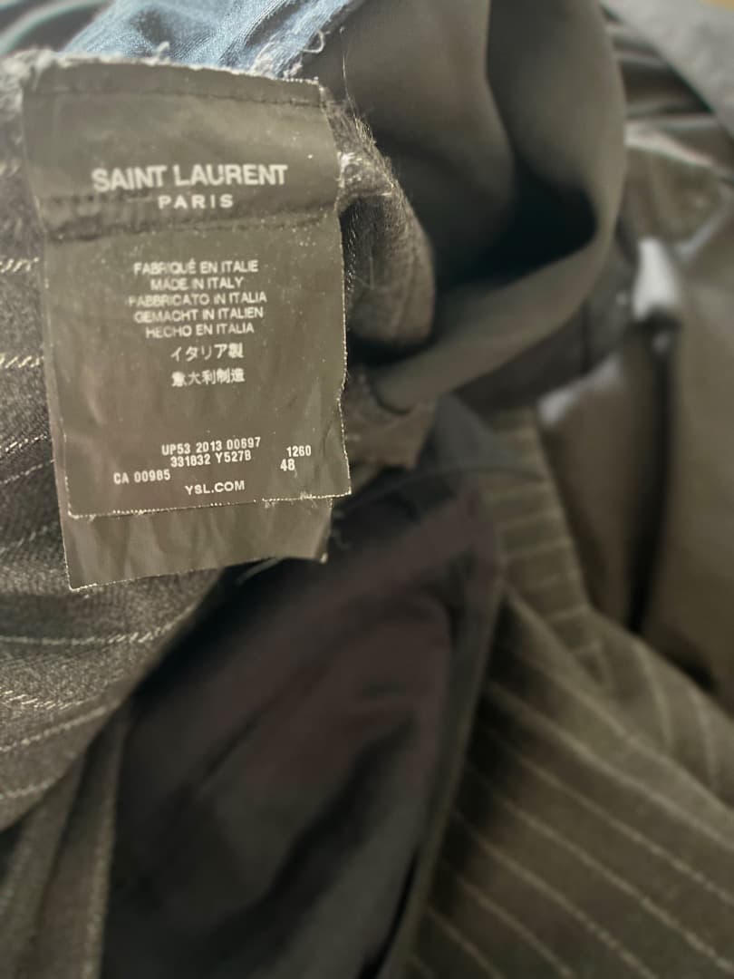 【極希少】サンローランパリ SAINT LAURENT ストライプセットアップ