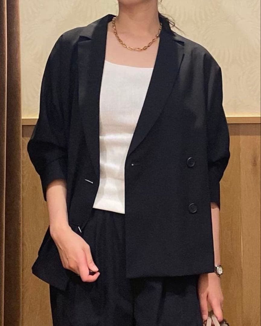 新品タグ付き　UNITED ARROWS シアー ドルマンブラウス ジャケット