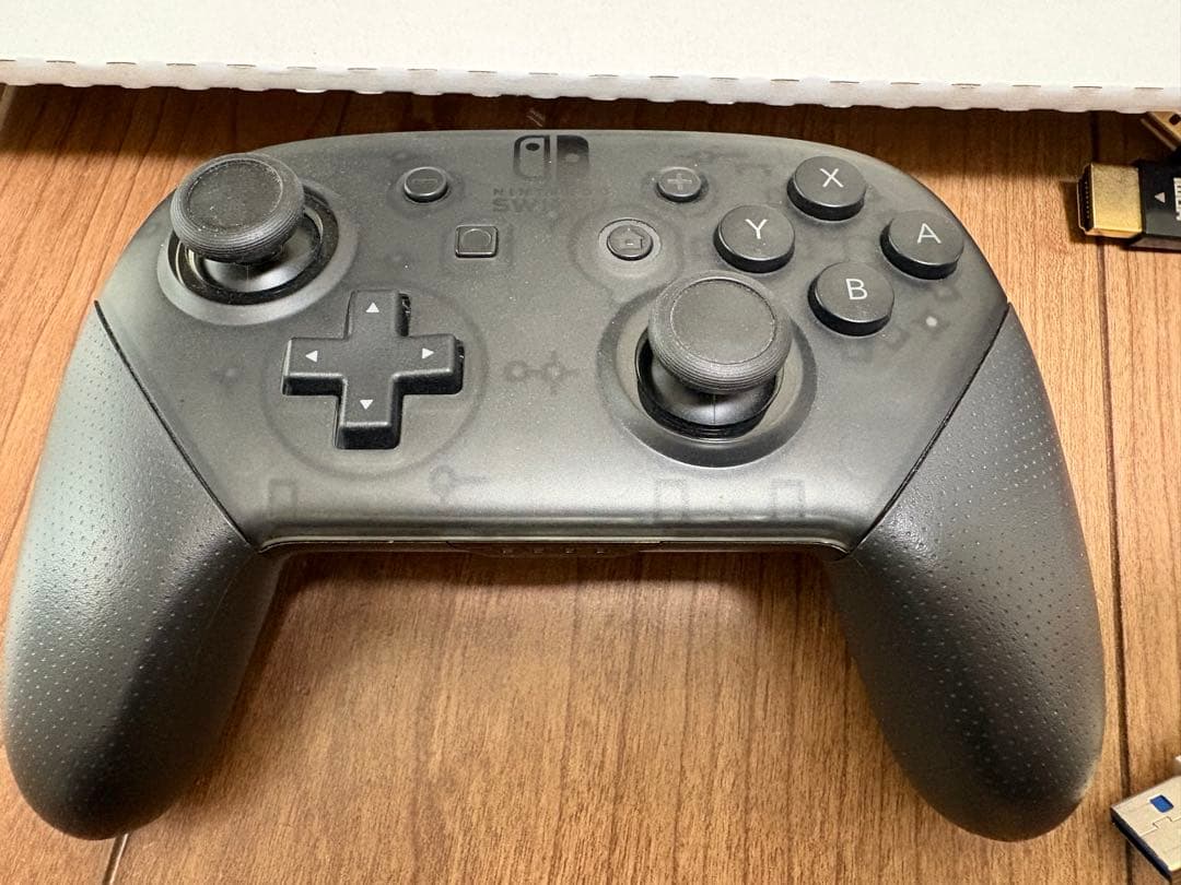 Nintendo Switchプロコン、SDカード、ネットアダプタ、HDMI付き