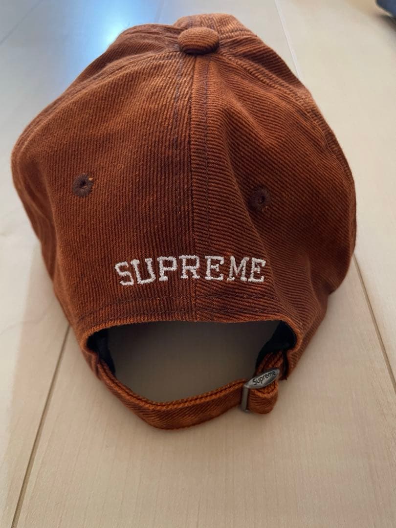 Supreme ブラウン キャップ