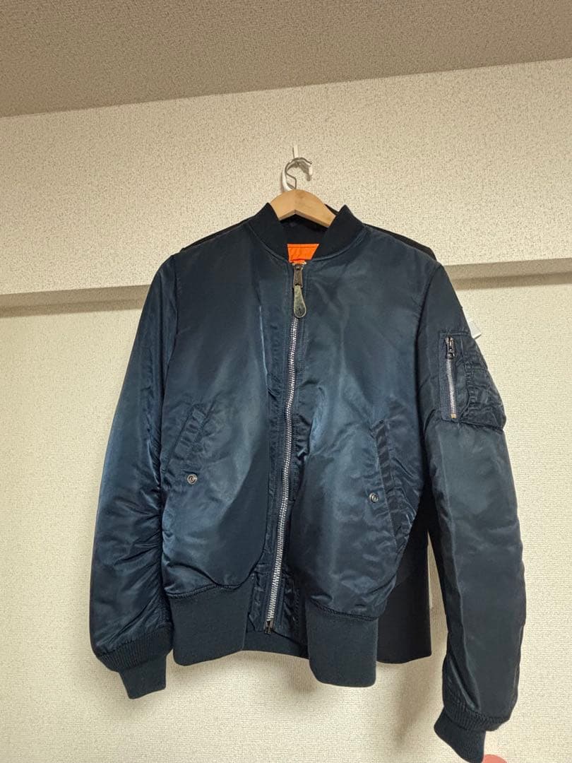 90s alpha industries ma-1 フライトジャケット　短丈