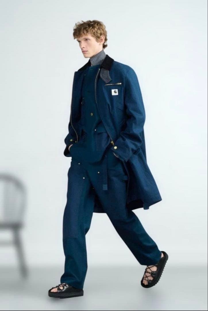 sacai Carhartt WIP Duck Coat ネイビー3