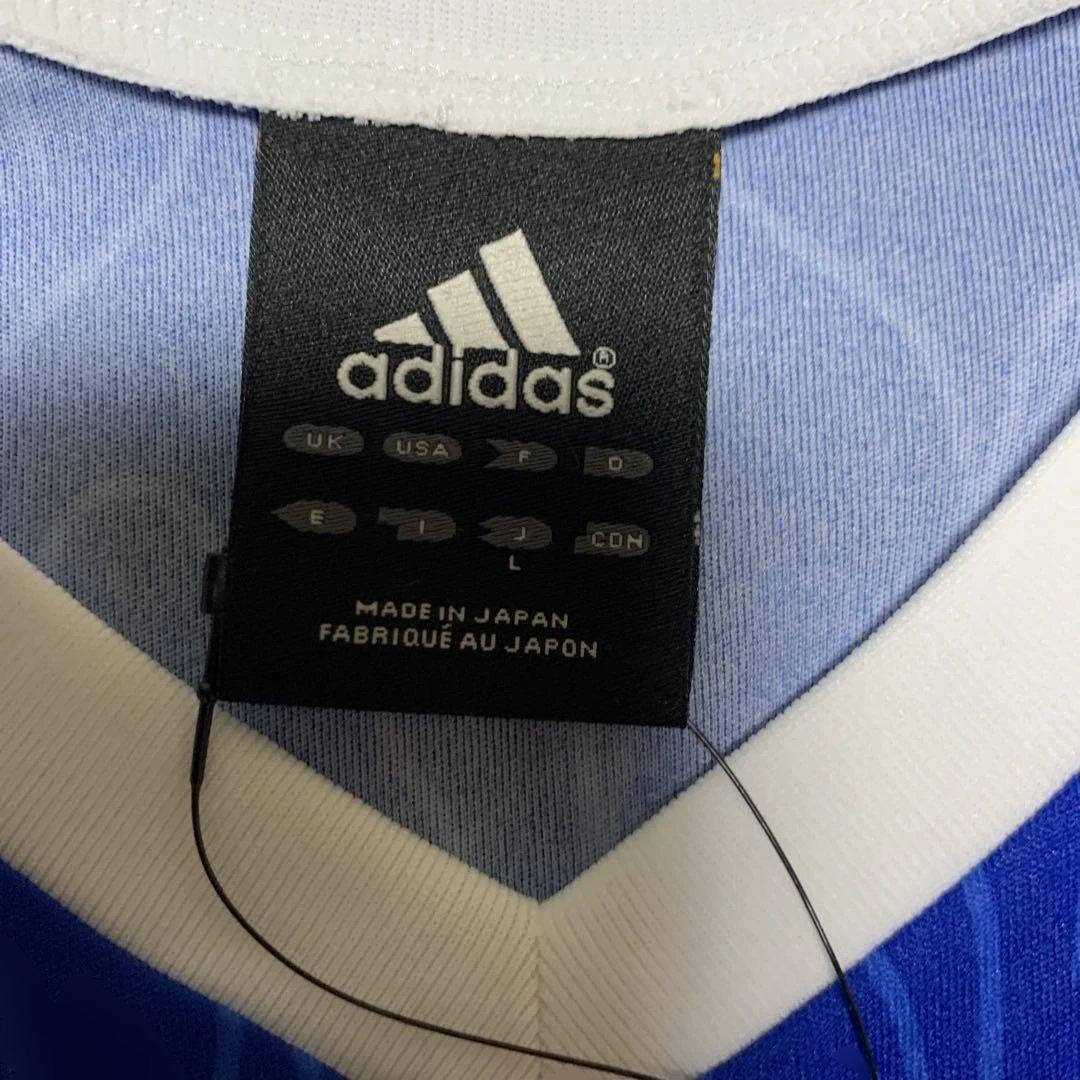 adidas サッカーシャツ Lサイズ 8番