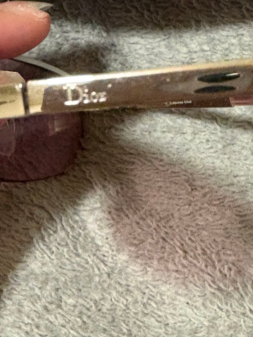 Christian Dior ディオール サングラス 度なし ケース付き