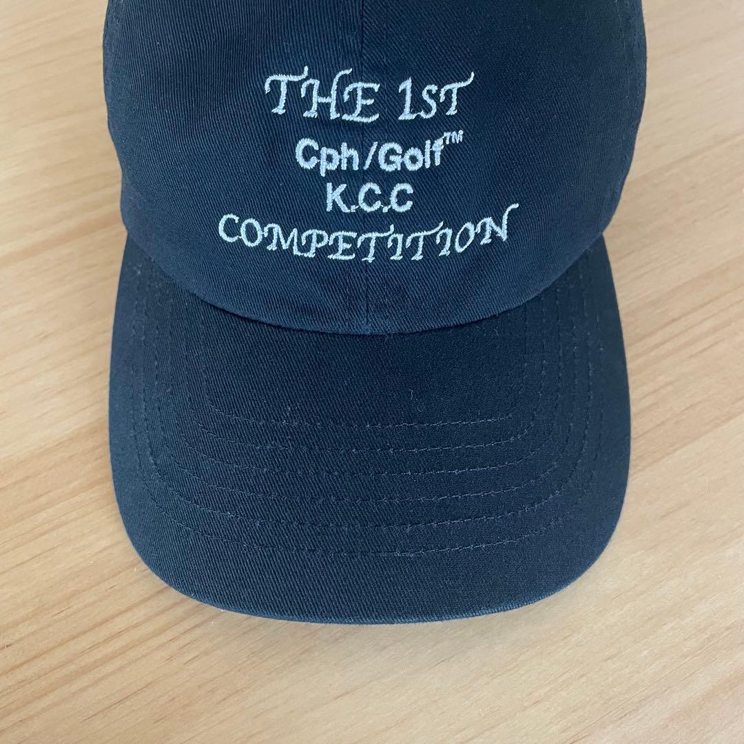 [美品]Cph/Golf CAPTAINS HELM ゴルフキャップ cap 黒