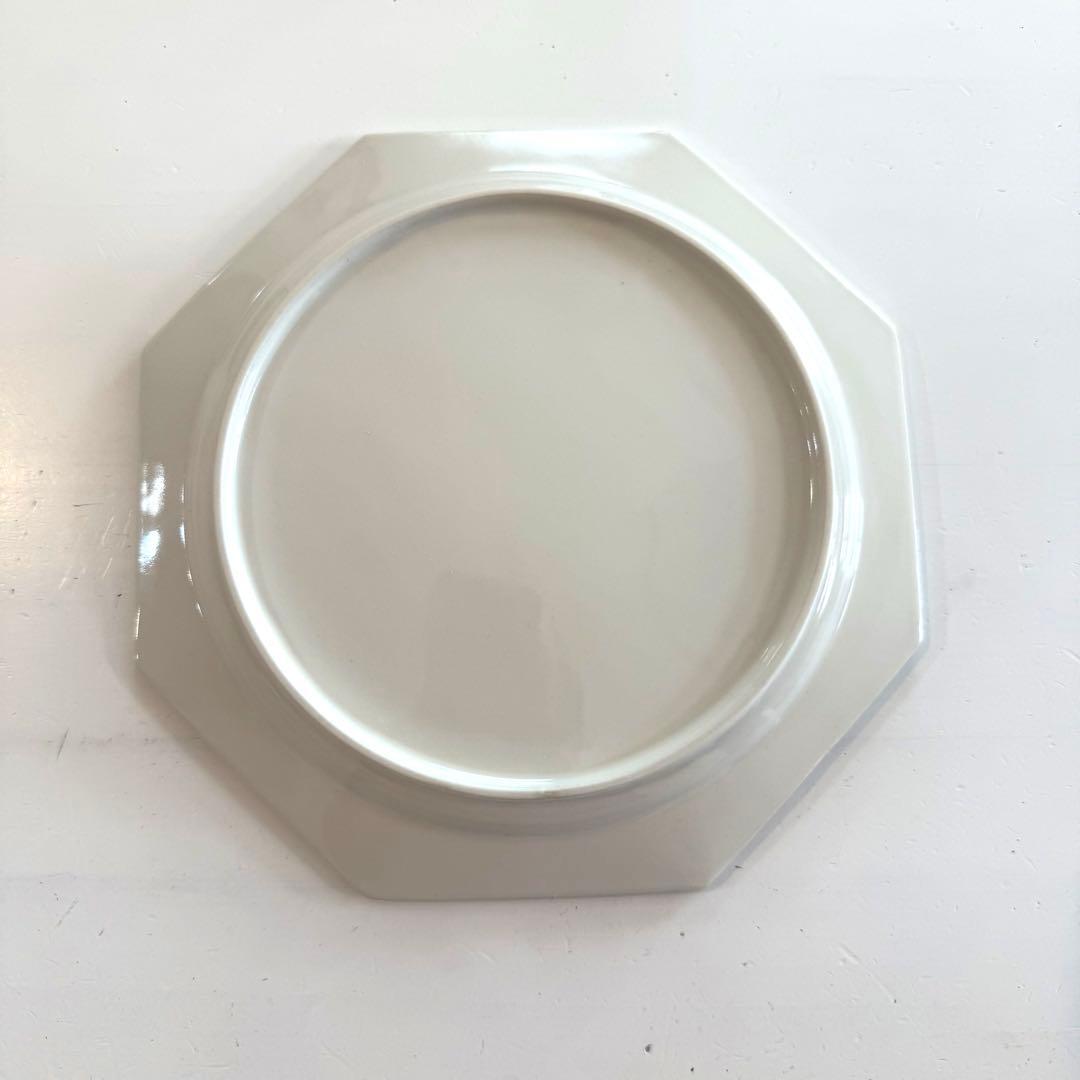 石川隆児 Octogonal Plate M White オクトゴナルプレート