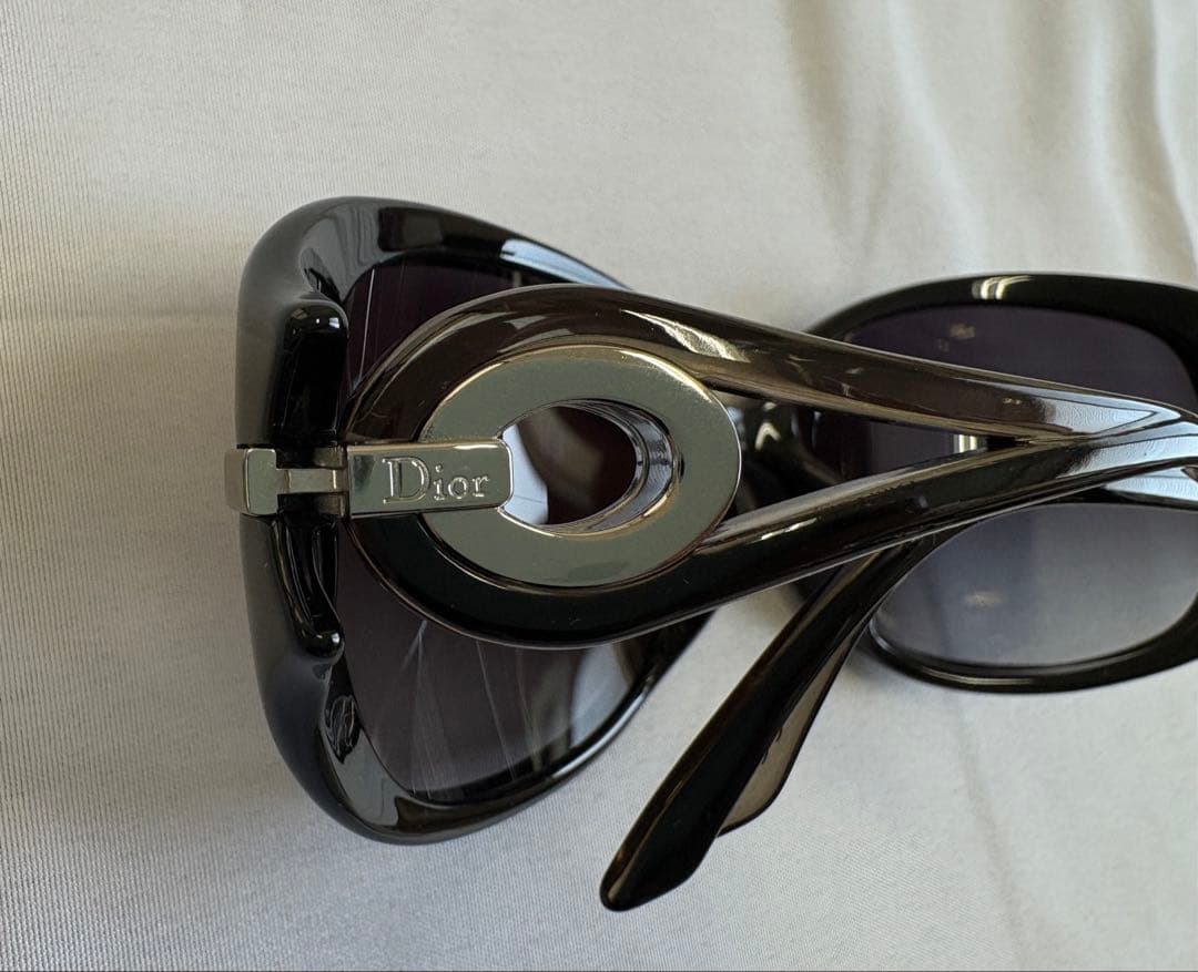 Dior サングラス　未使用•美品　ブラック ラウンド