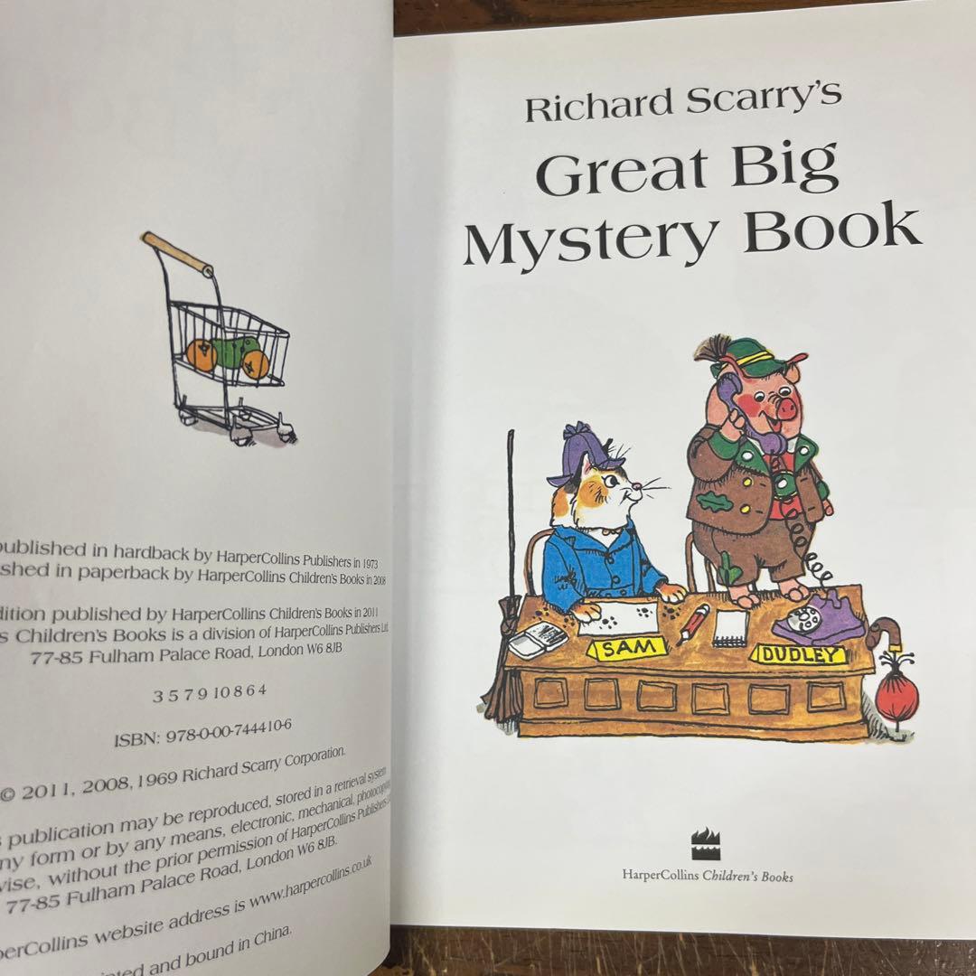 Richard Scarry's 英語の絵本　6冊