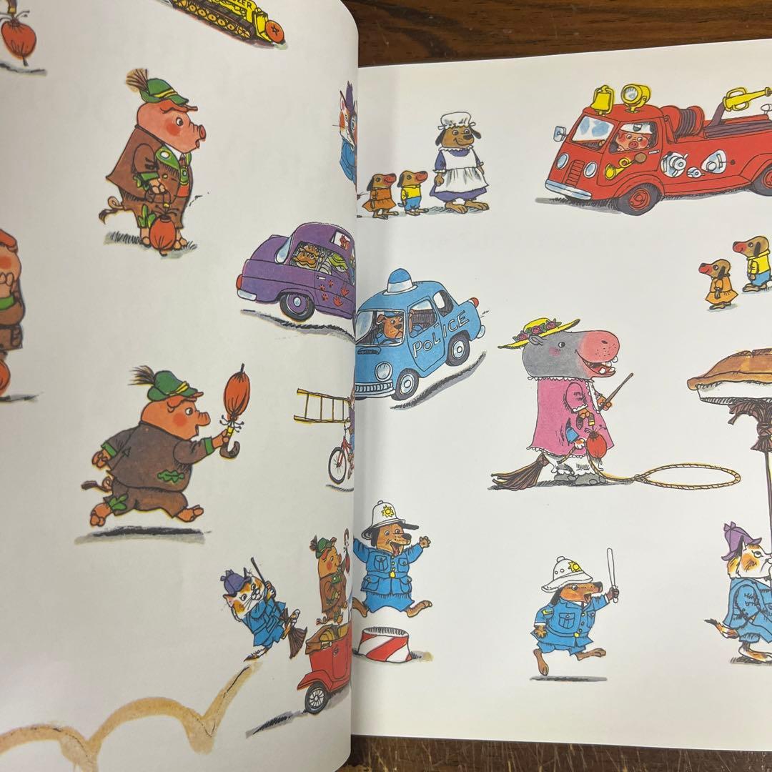 Richard Scarry's 英語の絵本　6冊