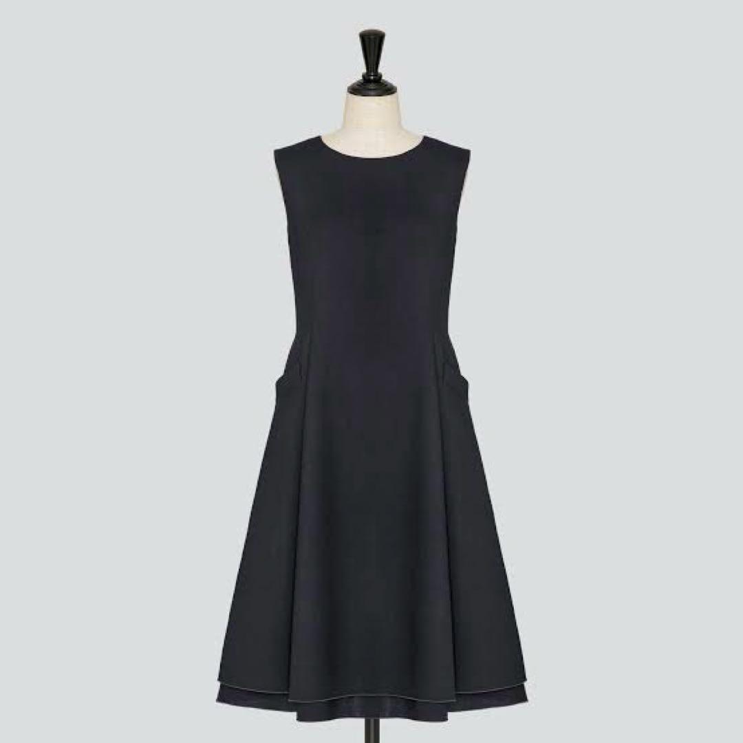 極美品✨2024年 フォクシー 15万 フレンチフラップドレス ダブルフェイス