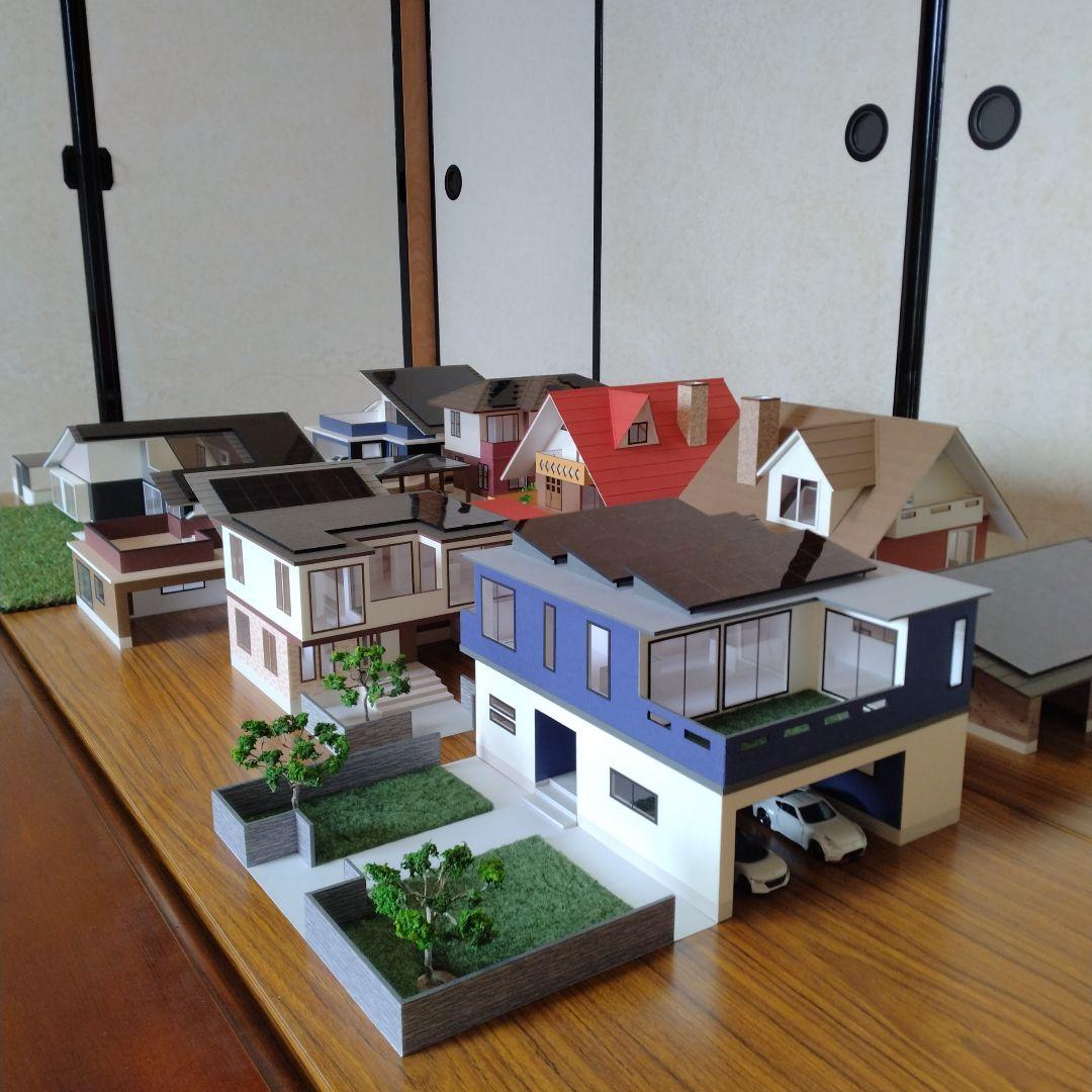 50分の1，2階建て内外模型No.89『ドジャーブルーで翔タイム』